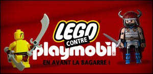 LEGO CONTRE PLAYMOBIL